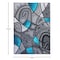 Flash Furniture Turquoise 6' x 9' Abstract Design Accent Area Rug ACD-RGTRZ860-69-TQ-GG - alternate 5